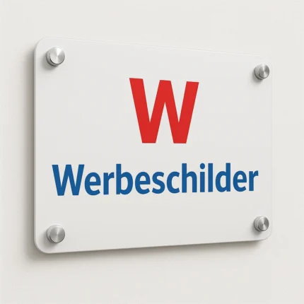 Werbeschilder